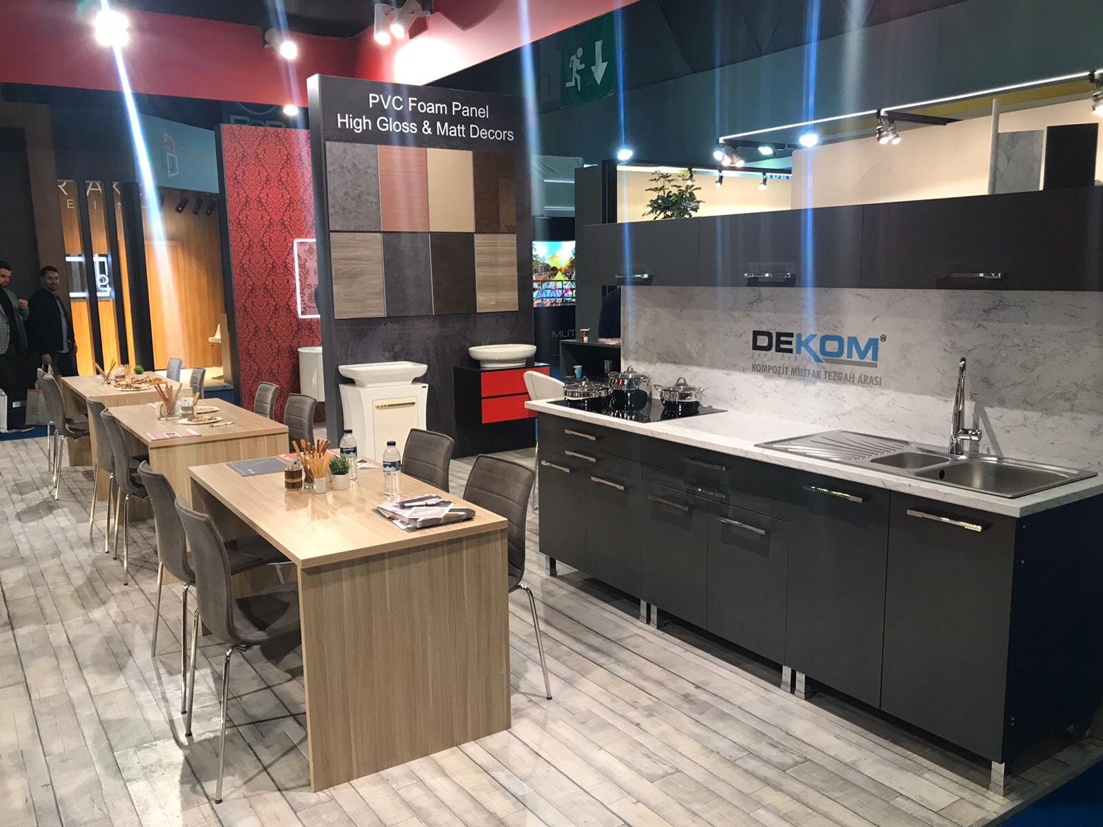 DEKOM KOMPOZİT MUTFAK TEZGAHI & TEZGAH ARASI