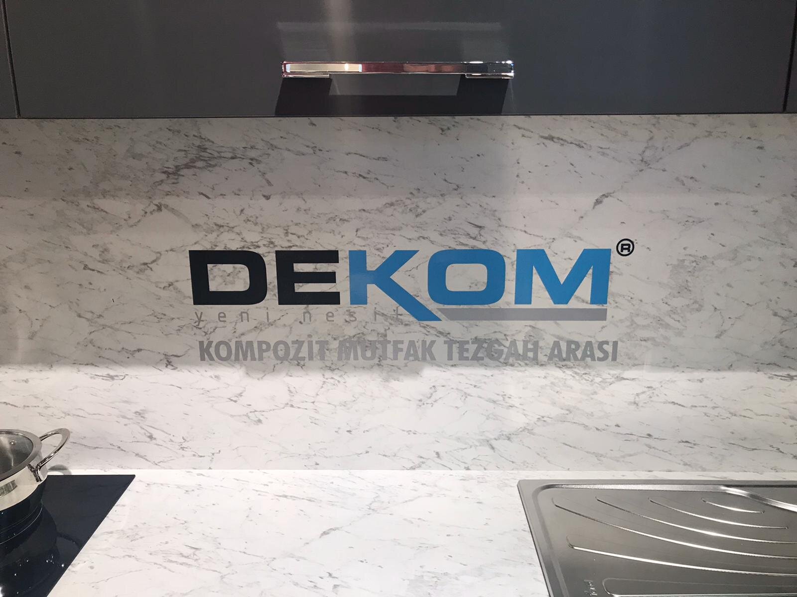 DEKOM KOMPOZİT MUTFAK TEZGAHI & TEZGAH ARASI