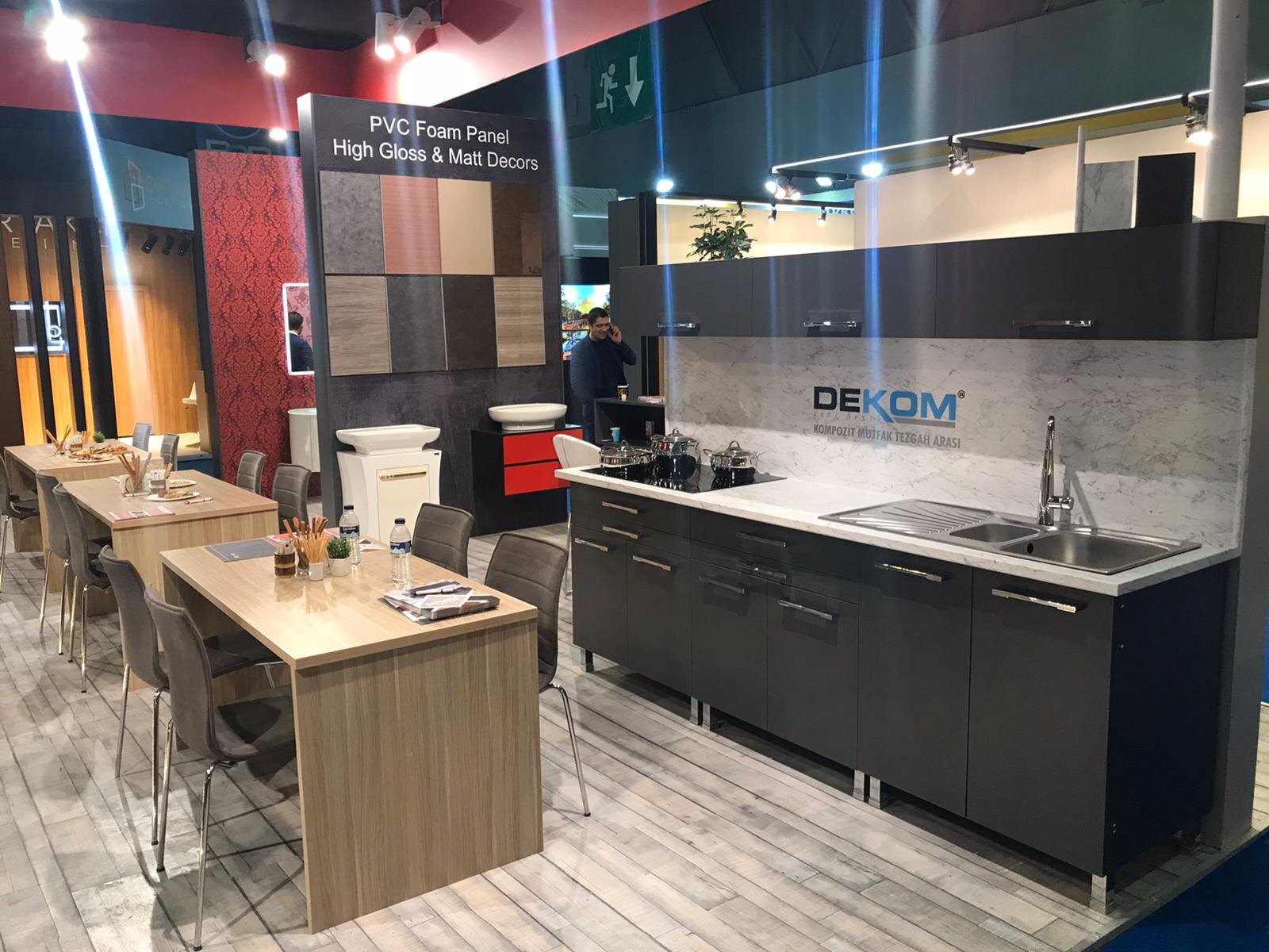 DEKOM KOMPOZİT MUTFAK TEZGAHI & TEZGAH ARASI