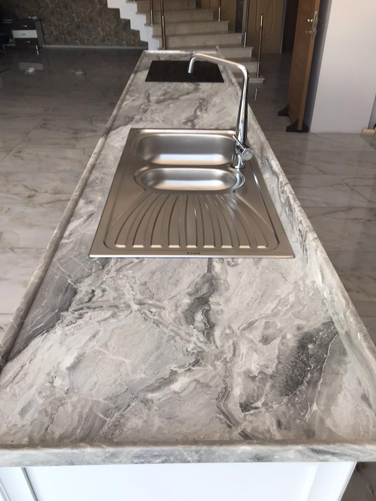 DEKOM KOMPOZİT MUTFAK TEZGAHI & TEZGAH ARASI