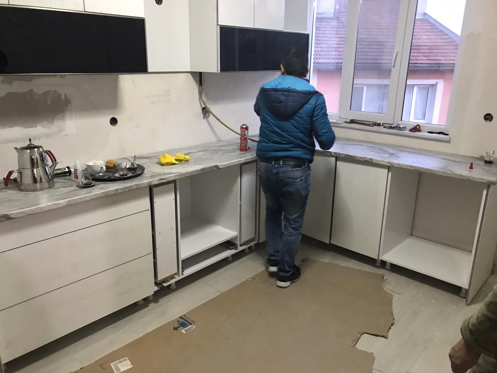 DEKOM KOMPOZİT MUTFAK TEZGAHI & TEZGAH ARASI